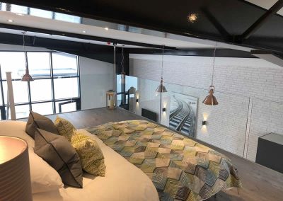 Framelss glass balustrades system in residential property