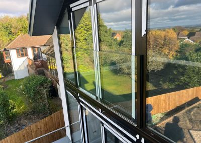 Frameless Juliet Balcony in Princes Risborough