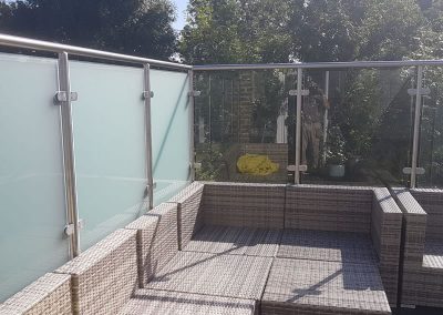 Beaconsfield glass balustrade
