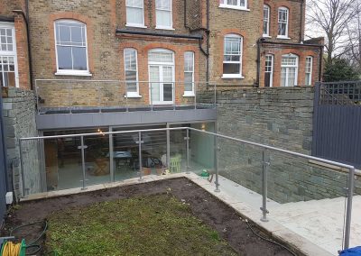London glass balustrade