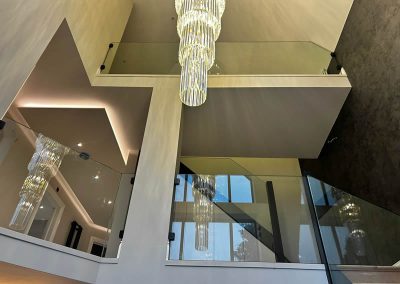 Epsom glass baluastrade