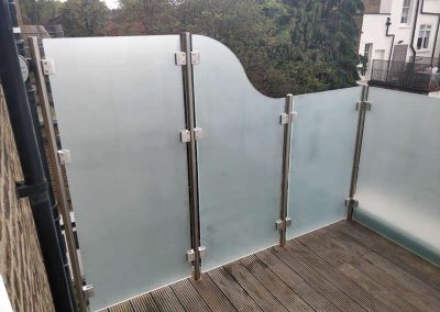 Highbury glass balustrades