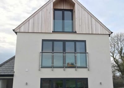 Juliet balcony on Oxfordshire home