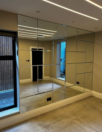 Mirror doors for wardrobes