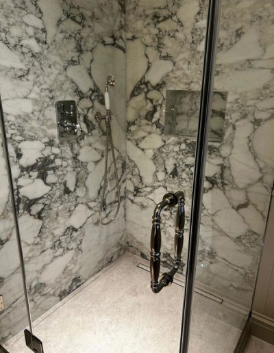 Bespoke shower glass screens