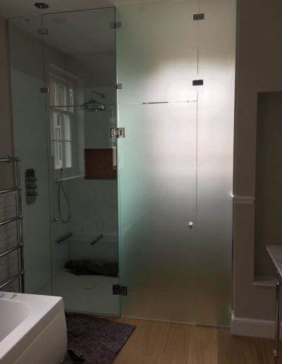 Tailor made shower screens