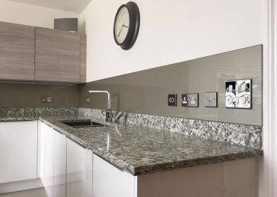 Splashback for contemporary kitchen