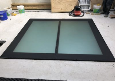 Walk on glass in domestic home