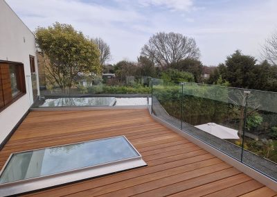 Wimbledon frameless glass balustrade