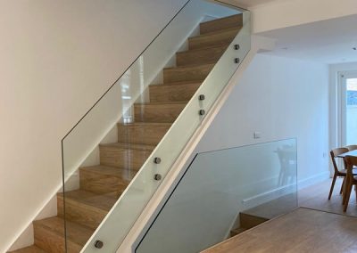 Frameless glass balustrades in Windsor