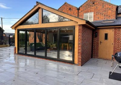 bifold doors and bespoke double glazed windows