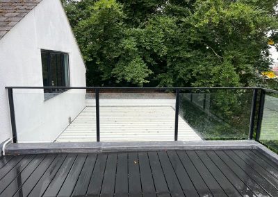 Framed balustrade in Camberley