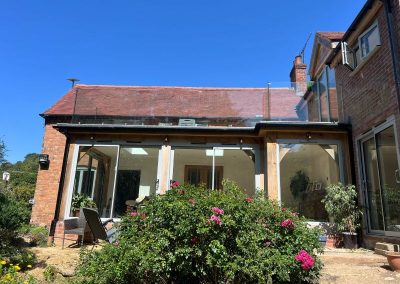 Frameless glass balcony in Coventry