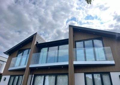 Glass balcony in Windsor