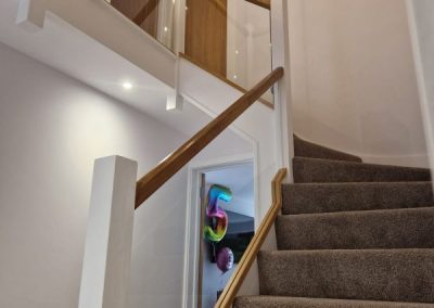 Glass balustrade in Prestword