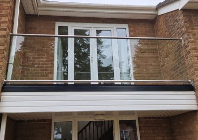 glass balustrade in Towcester