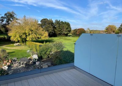 Glass balatrade in Winchester