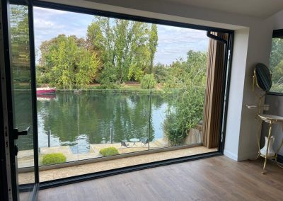 Glass balustrade in Windsor