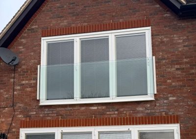 frameless glaa balustrade in Essex