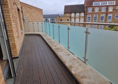 post and handrail balustrde in London
